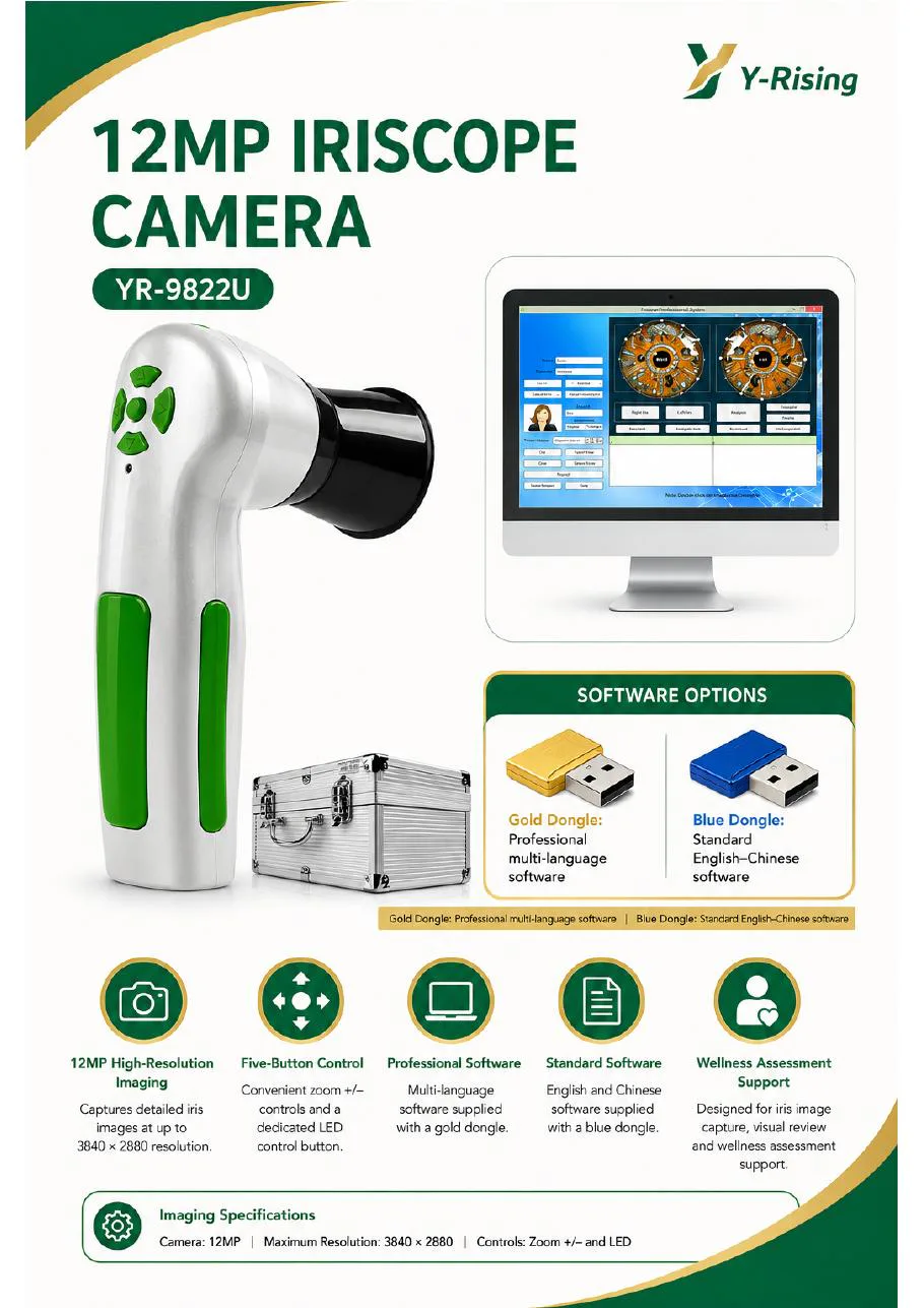 12MP Iriscope Camera YR-9822U